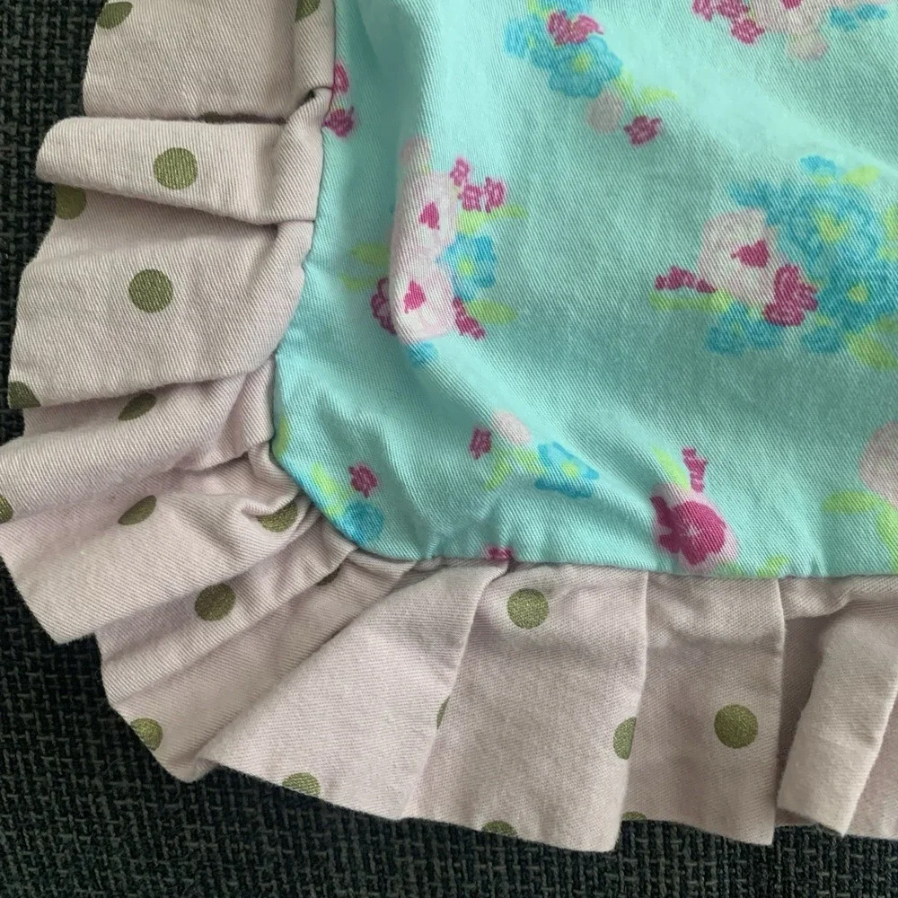 Beddy's Bed Ease Shabby Floral Polka For Ruffle Shams Set‎ 2